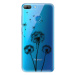 Odolné silikónové puzdro iSaprio - Three Dandelions - black - Huawei Honor 9 Lite