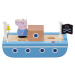 TM Toys Peppa Pig drevená loď a figúrka George