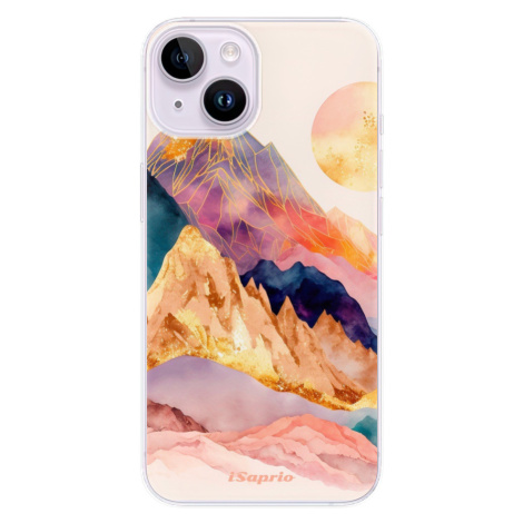 Odolné silikónové puzdro iSaprio - Abstract Mountains - iPhone 14