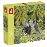 Janod Art puzzle Medvedík čistotný 500 ks