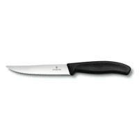 Victorinox steakový nôž, plast, vlnkované ostrie 12 cm