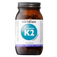 VIRIDIAN Vitamin K2, 90 kapsúl