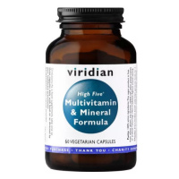 VIRIDIAN High Five Multivitamin & Mineral Formula 60 kapsúl