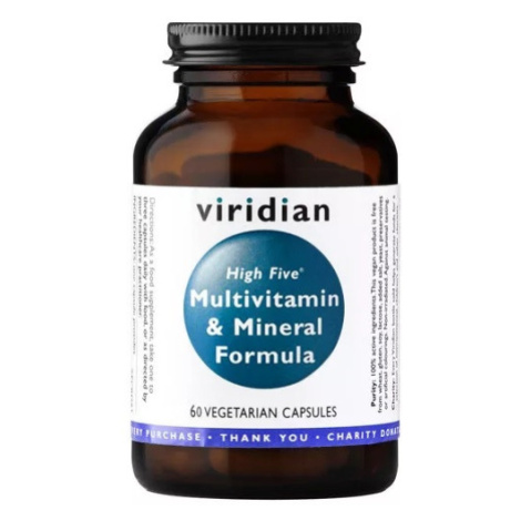 VIRIDIAN High Five Multivitamin & Mineral Formula 60 kapsúl