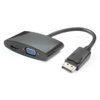 PremiumCord adaptér DisplayPort - HDMI + VGA, Full HD 1080p, 4K * 2K @ 30Hz