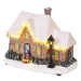 LED vánoční domek House 20,5 cm teplá bílá