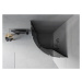 MEXEN - Rio štvrťkruhový sprchovací kút 70x70, grafit, chróm 863-070-070-01-40
