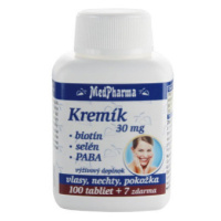 MEDPHARMA Kremík 30 mg + biotín + selén + PABA 107 tabliet