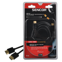 SAV 166-050 HDMI M-M 5m v1.4 P SENCOR