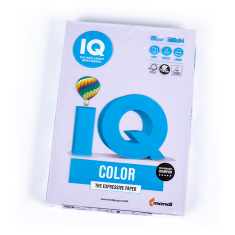 Farebný papier A4 IQ Color 80g 500ks, levanduľový
