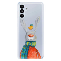 Odolné silikónové puzdro iSaprio - Rabbit And Bird - Samsung Galaxy A13 5G