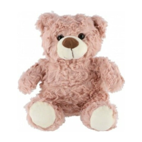 Medveď sediaci plyš 22cm ružový Teddies
