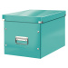 LEITZ Štvorcová krabica Click&Store, veľkosť L (A4), ľadovo modrá
