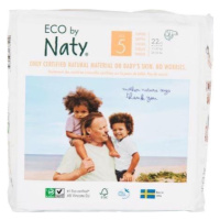 ECO BY NATY 5 Junior, 22 ks (11-25 kg) - jednorázové plienky