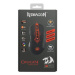 Redragon Myš Origin, 4000DPI, optická, 10tl., drátová USB, černo-červená, herní