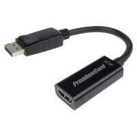 PremiumCord adaptér DisplayPort - HDMI M/F 4K*2K@30Hz 20cm