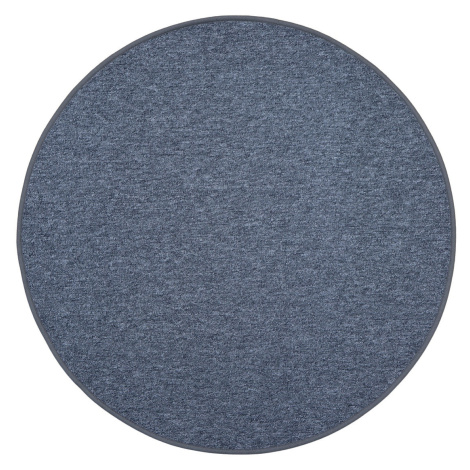 Kusový koberec Astra šedá kruh - 120x120 (průměr) kruh cm Vopi koberce