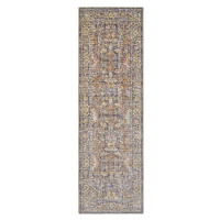 Běhoun Cairo 105589 Luxor Grey Multicolored – na ven i na doma - 80x200 cm Nouristan - Hanse Hom