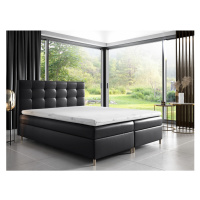 Expedo Čalúnená posteľ boxspring MARIANA + topper, 180x200, madryt 9100