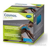 Cosmos ACTIVE Kineziologická tejpovacia páska modrá (5cmx5m) 1ks