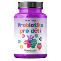 MOVIT ENERGY Probiotika pro děti s vitamíny 60 tablet