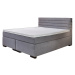 Sun garden Kontinentálna posteľ BOXSPRING KOKOMO BX1750 180x200 cm - šedá