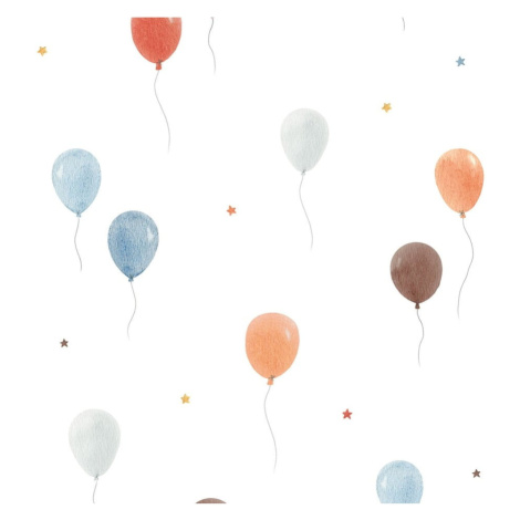 Detská tapeta 10 m x 50 cm Flying Ballons – Lilipinso