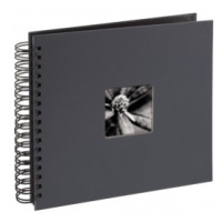 Hama 94879 album klasický špirálový FINE ART 28x24 cm, 50 strán, šedý