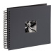 Hama 94879 album klasický špirálový FINE ART 28x24 cm, 50 strán, šedý