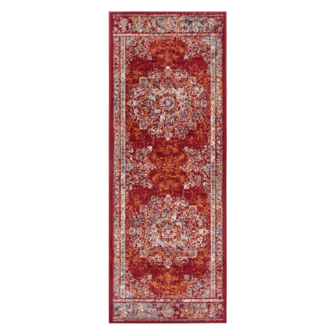 Kusový koberec Luxor 105638 Maderno Red Multicolor - 80x240 cm Hanse Home Collection koberce