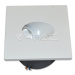 Schodiskové LED svietidlo štvorcové 3W, 4000K, 270lm, biele VT-1109SQ (V-TAC)