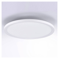 Stropné LED svetlo Flat CCT, Ø 40 cm, biela