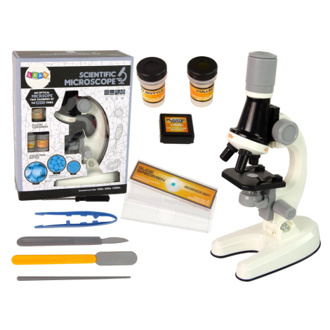 mamido  Detský vzdelávací mikroskop biely