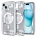Odolné puzdro na Apple iPhone 15 Plus/14 Plus Spigen Ultra Hybrid Mag MagSafe Zero One biele