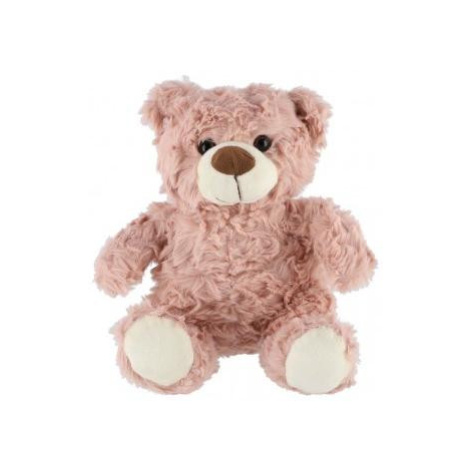 Medveď sediaci plyš 22cm ružový Teddies