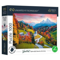 Trefl prime puzzle 1000 UFT - Potulky: Alpská idylka, Bavorsko, Nemecko