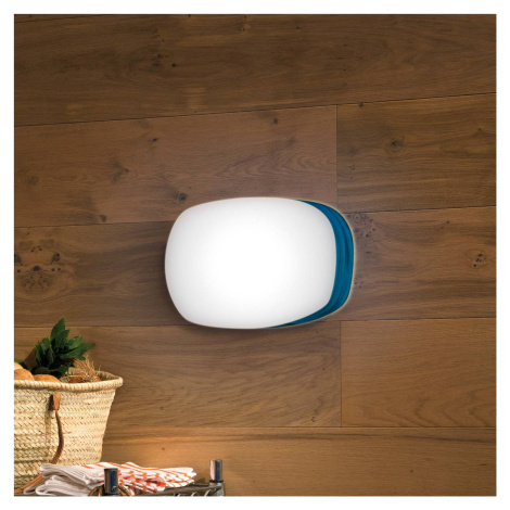 LZF Guijarro Medium nástenné LED svietidlo, modrá LZF LamPS