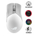 ASUS myš ROG GLADIUS III Wireless Aimpoint White (P711), RGB, Bluetooth, biela