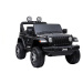 mamido Detské elektrické autíčko Jeep Wrangler čierne