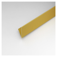 Profil uholníkový hliníkový zlatý 15x15x1000