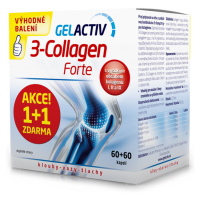 SALUTEM GelActiv 3-Collagen Forte 60+60 kapsúl ZADARMO