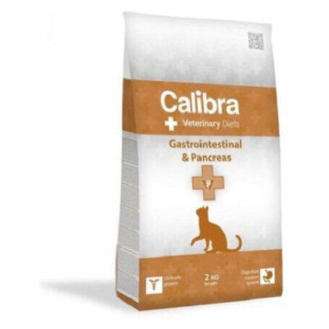 Calibra Vet Diet Cat Gastrointestinal / Pancreas granule pre mačky 2kg