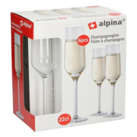 Alpina Pohár na šampanské ALPINA 220ml 6ks