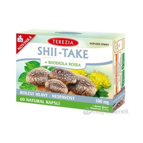 Terezia Company Shii Take + Rhodiola Rosea 60 kapsúl