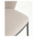 Krémové barové stoličky v súprave 2 ks 92 cm Ciselia – Kave Home