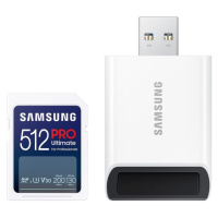 Samsung SDXC 512GB PRE ULTIMATE + USB adaptér