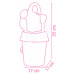 Vedro set Disney Princess Garnished Bucket Smoby s krhlou 17 cm výška od 18 mes