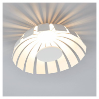 Biele dizajnové stropné svietidlo LED Loto, 33 cm