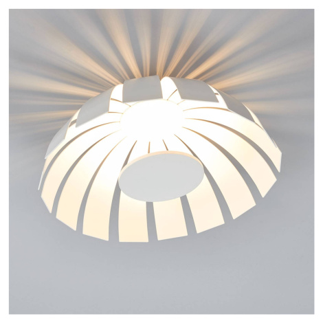 Biele dizajnové stropné svietidlo LED Loto, 33 cm Marchetti