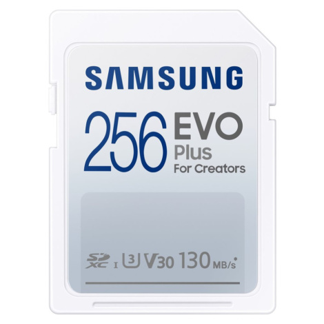 Samsung SDXC PRE PLUS/SDXC/256GB/180MBps/UHS-I U3, V30